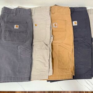 Carhartt Men's Shorts - Charcoal, Khaki, Mustard, Black